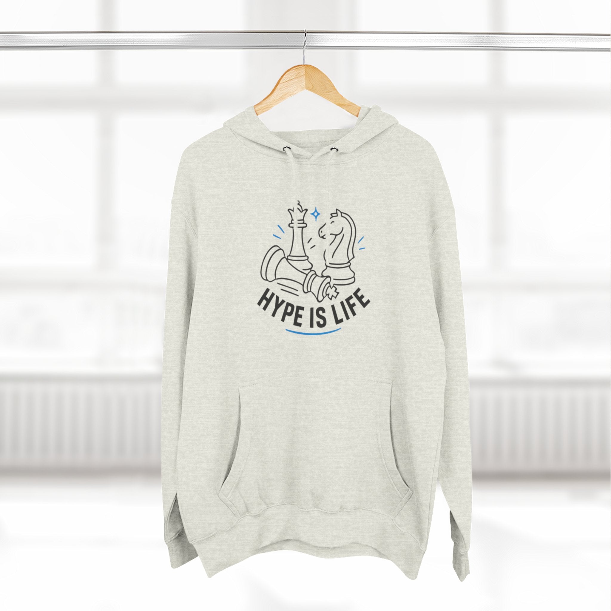 Hype Is Life Chess Hoodie