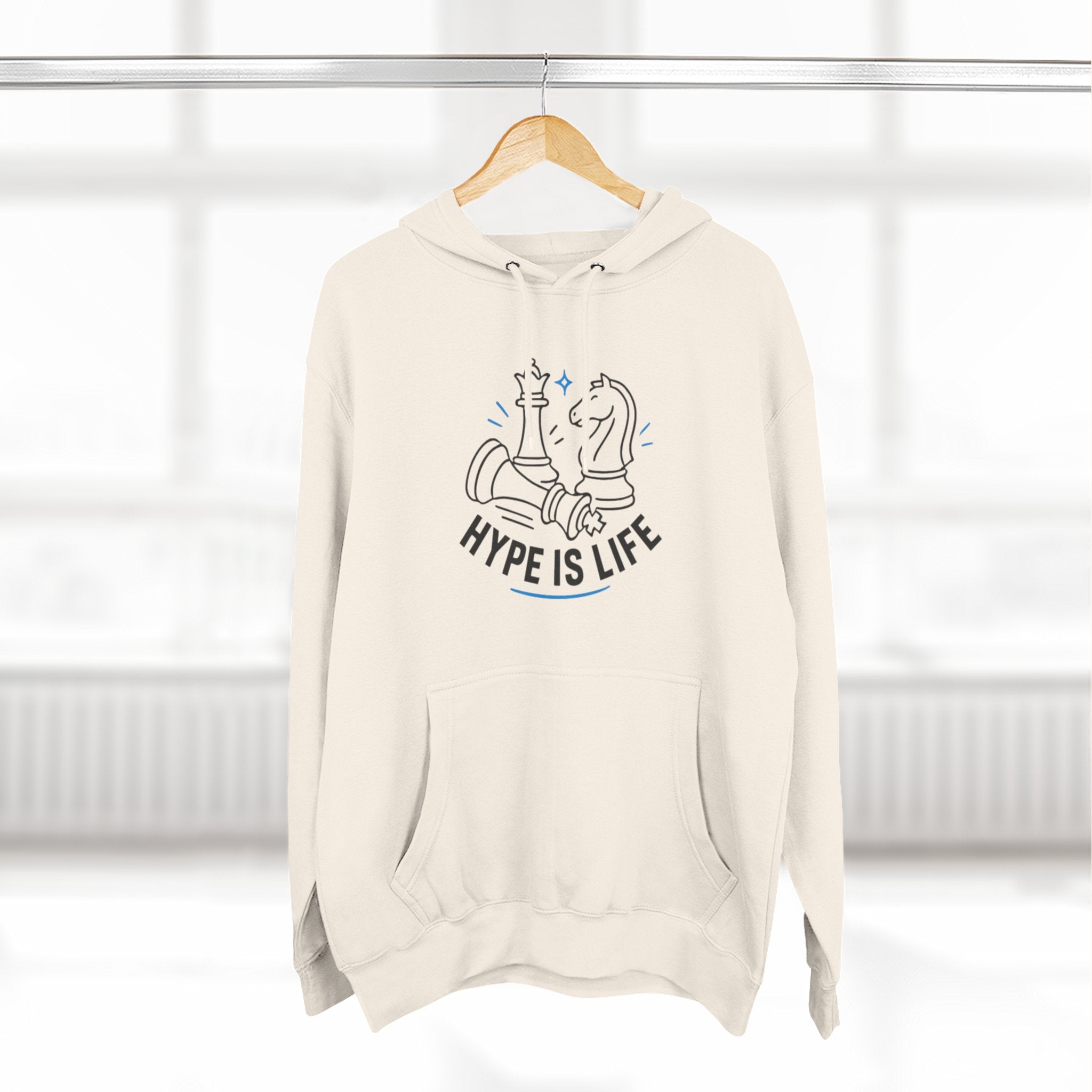 Hype Is Life Chess Hoodie
