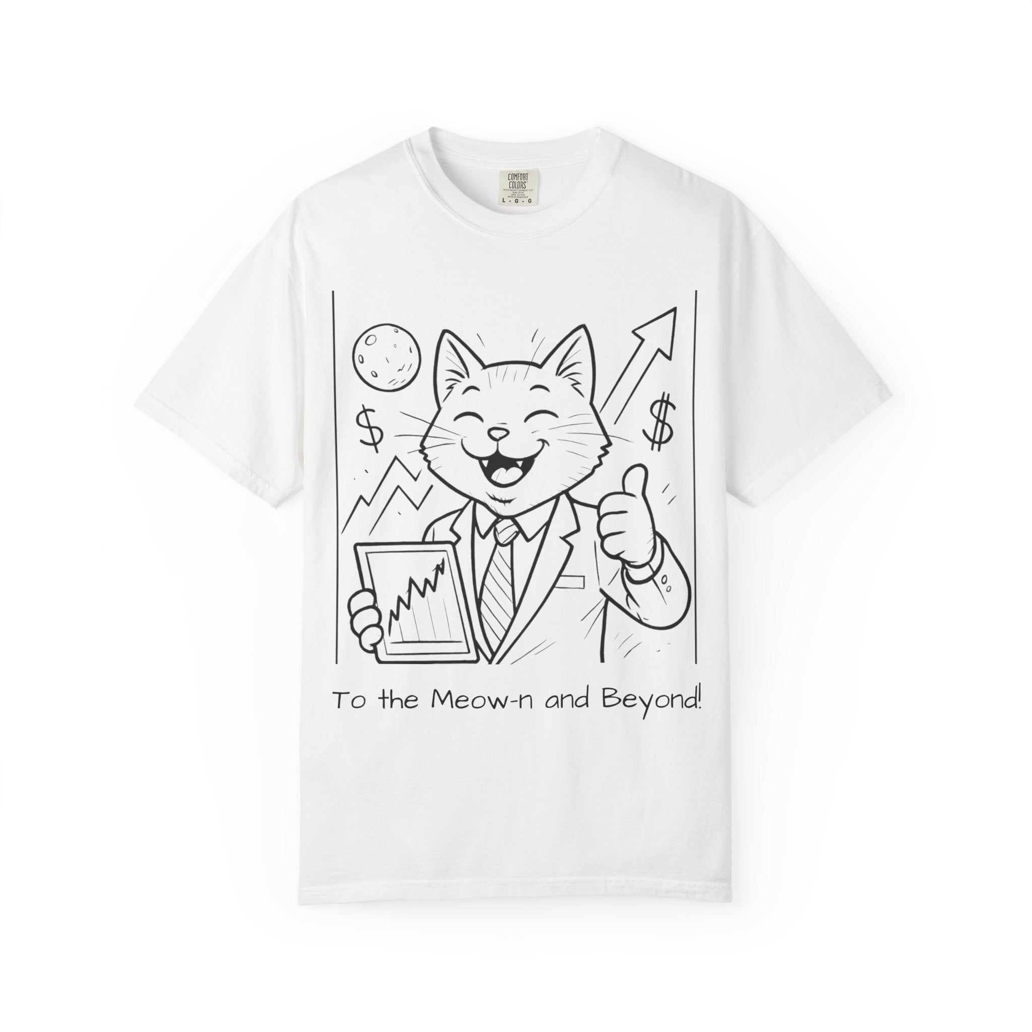 To the Meow-n and Beyond T‑Shirt