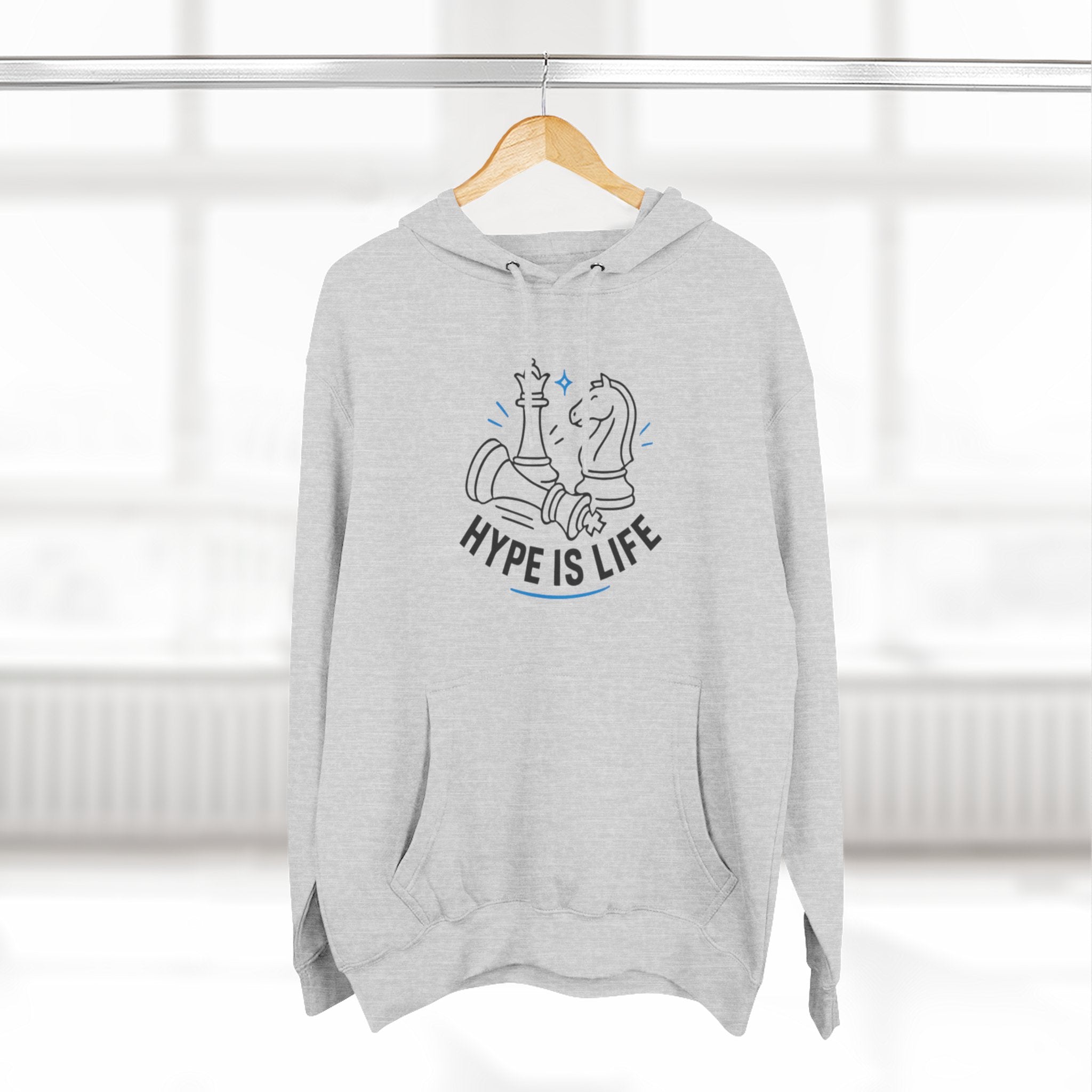 Hype Is Life Chess Hoodie