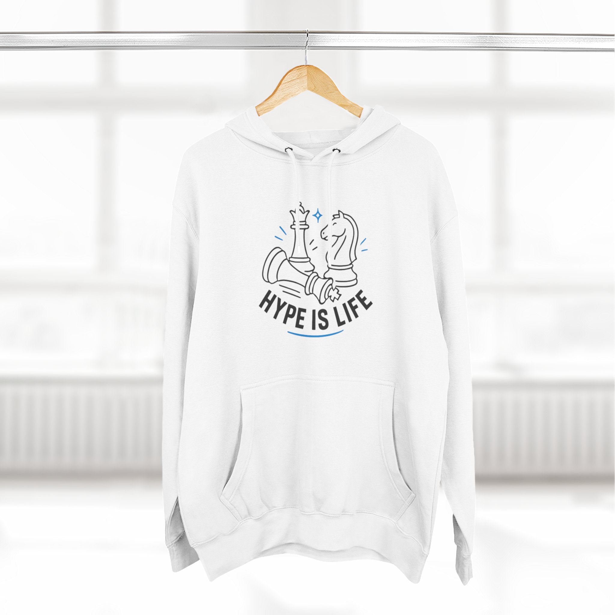 Hype Is Life Chess Hoodie